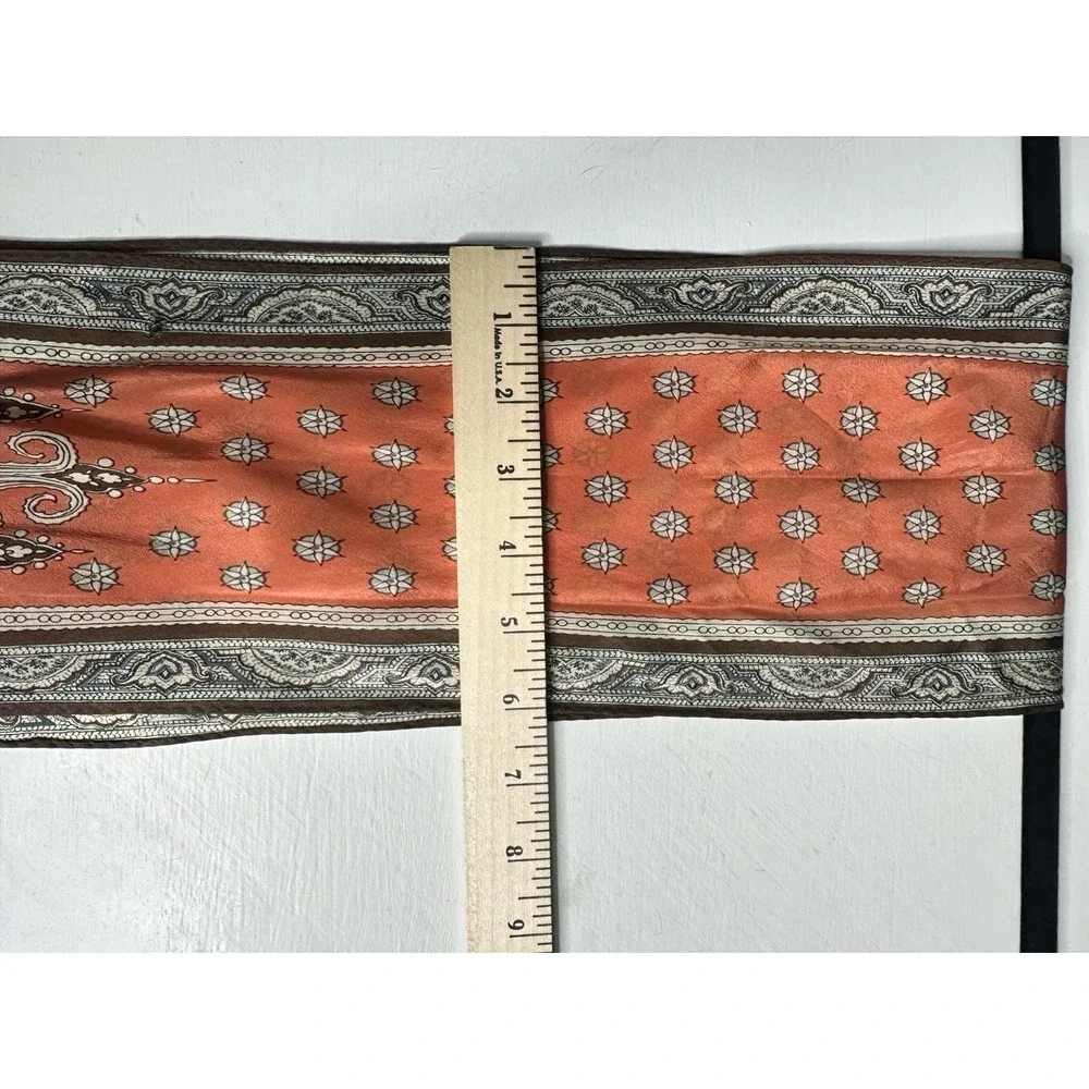 Vintage Cacharel Silk Twill Slim Scarf (Imperfections, Photos)